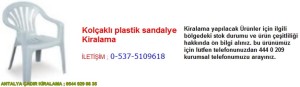 antalya kolçaklı plastik sandalye kiralama iletişim ; 0544 929 08 35