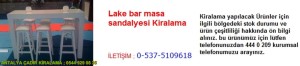 antalya lake bar masa sandalyesi kiralama iletişim ; 0544 929 08 35