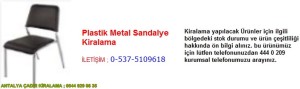 antalya plastik metal sandalye kiralama iletişim ; 0544 929 08 35