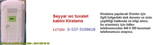 antalya seyyar wc tuvalet kabini kiralama iletişim ; 0544 929 08 35