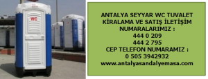 kaliteli seyyar wc kiralama